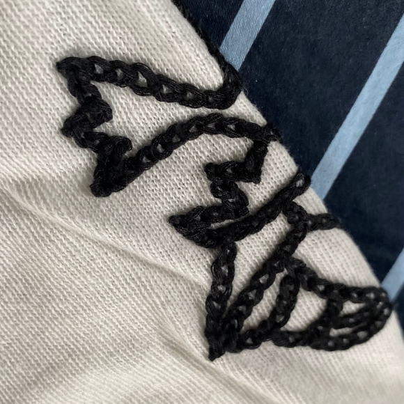 FREE PEOPLE | Embroidered Raglan Tee - Picture 12 of 12